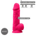 Фаллоимитатор SilexD Norman Pink (MODEL 4 size 8.5in), двухслойный, силикон+Silexpan, диаметр 5см - Фото №2