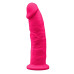 Фалоімітатор SilexD Oscar Pink (MODEL 2 size 9in), двошаровий, силікон + Silexpan, діаметр 5,4см - Фото №1