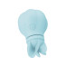 Вібратор Adrien Lastic Caress Blue з насадками для стимуляції ерогенних зон, які обертаються. - Фото №1