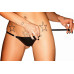 Трусики с мокрым эффектом Noir Handmade P005 Panties M, открываются сбоку - Фото №3