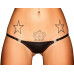 Трусики с мокрым эффектом Noir Handmade P005 Panties M, открываются сбоку - Фото №4