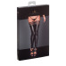 Панчохи з мокрим ефектом Noir Handmade F135 Powerwetlook stockings, M, без мисків - Фото №5