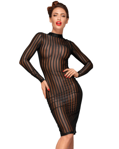Платье Noir Handmade F182 Classic dress made of elastic tulle - 3XL - Фото №1