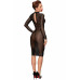 Платье Noir Handmade F182 Classic dress made of elastic tulle - 3XL - Фото №4
