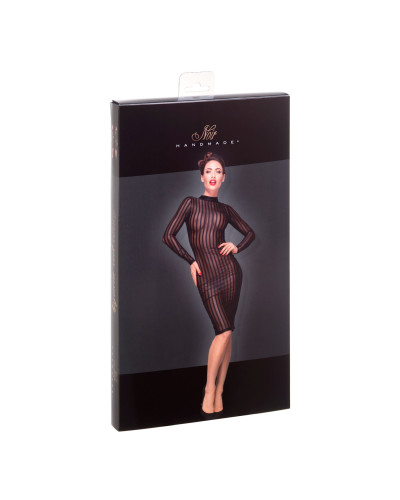 Платье Noir Handmade F182 Classic dress made of elastic tulle - 3XL - Фото №6