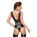 Боди Noir Handmade F183 Powerwetlook body - L - Фото №2