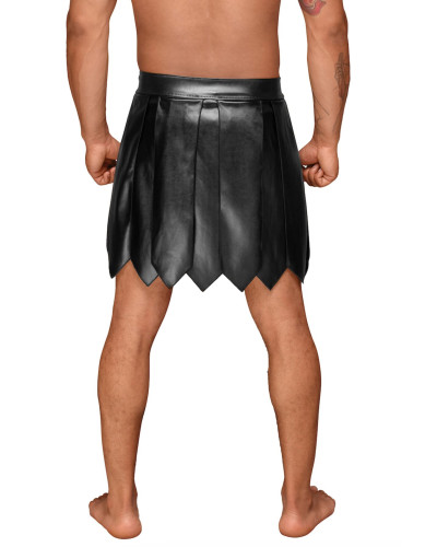 Мужская юбка гладиатора Noir Handmade H053 Eco leather men's gladiator skirt - S - Фото №3