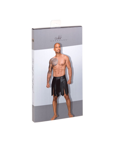 Мужская юбка гладиатора Noir Handmade H053 Eco leather men's gladiator skirt - S - Фото №5