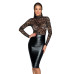 Платье Noir Handmade F228 Midi dress with soft lace top - L - Фото №1