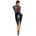 Платье Noir Handmade F228 Midi dress with soft lace top - L - Фото №2
