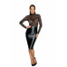 Платье Noir Handmade F228 Midi dress with soft lace top - L - Фото №4