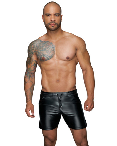 Мужские шорты Noir Handmade H061 Powerwetlook shorts - XL - Фото №1