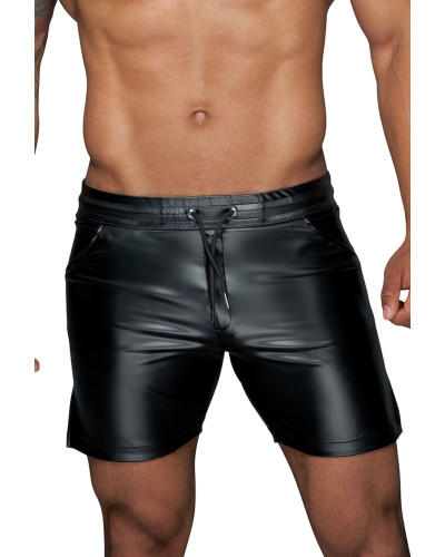 Мужские шорты Noir Handmade H061 Powerwetlook shorts - XL - Фото №2