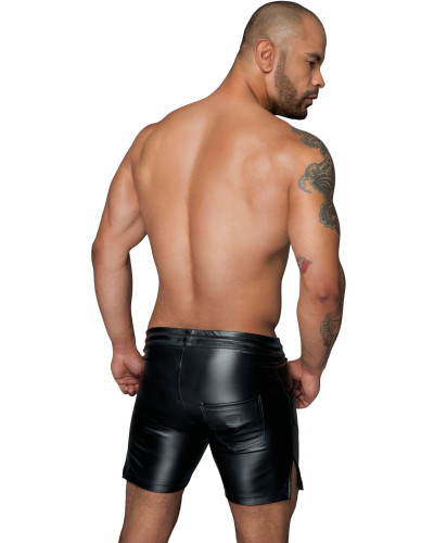 Мужские шорты Noir Handmade H061 Powerwetlook shorts - XL - Фото №3