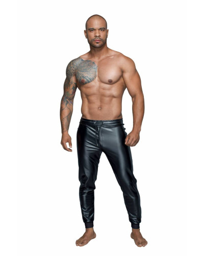 Мужские треггинсы Noir Handmade H063 Powerwetlook treggings - 3XL - Фото №4