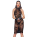 (SALE) Сукня Noir Handmade F240 Midi tulle dress with velvet straps - M - Фото №1