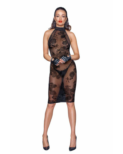 (SALE) Сукня Noir Handmade F240 Midi tulle dress with velvet straps - M - Фото №3