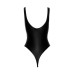 Боди Noir Handmade F244 Powerwetlook body with high cut bottom hem - M - Фото №5