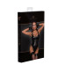 Боди Noir Handmade F244 Powerwetlook body with high cut bottom hem - M - Фото №6