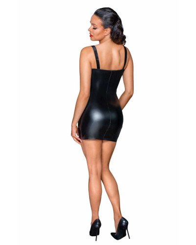 (SALE) Сукня Noir Handmade F254 Powerwetlook mini-dress - S - Фото №4