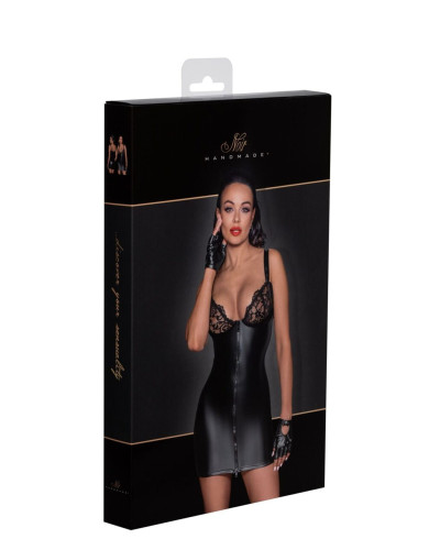 (SALE) Сукня Noir Handmade F254 Powerwetlook mini-dress - S - Фото №8