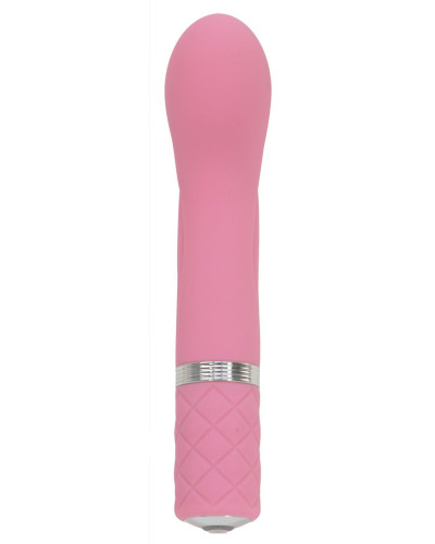 Розкішний вібратор Pillow Talk - Racy Pink з кристалом Сваровські для точки G, подарункове паковання - Фото №2