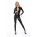 Комбинезон Noir Handmade F293 Powerwetlook catsuit with front zipper - XXL - Фото №1