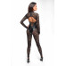 Комбинезон Noir Handmade F299 Enigma lace catsuit with underbust bodice - 3XL - Фото №2