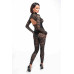 Комбинезон Noir Handmade F299 Enigma lace catsuit with underbust bodice - 3XL - Фото №3