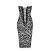 Сукня Noir Handmade F301 Catalyst lace up midi dress - M - Фото №6