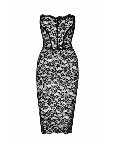 Сукня Noir Handmade F301 Catalyst lace up midi dress - 3XL - Фото №5