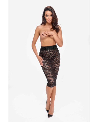 Спідниця Noir Handmade F302 Ambivalence lace up midi skirt - M - Фото №5