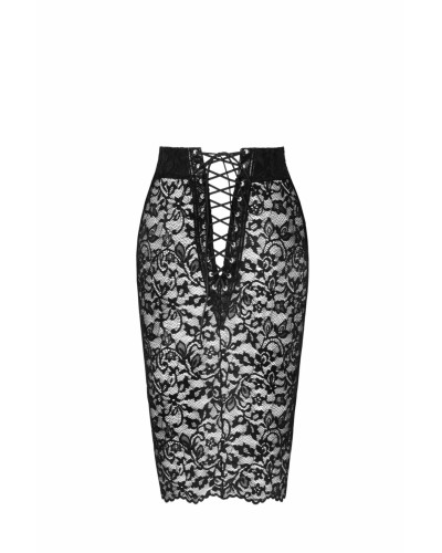 Спідниця Noir Handmade F302 Ambivalence lace up midi skirt - M - Фото №7