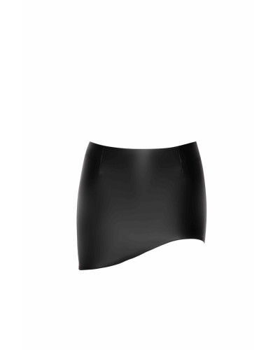 Юбка Noir Handmade F305 Legacy wetlook mini skirt - L - Фото №4