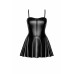Платье Noir Handmade F308 Dreamer wetlook corset mini dress with front zipper - L - Фото №5