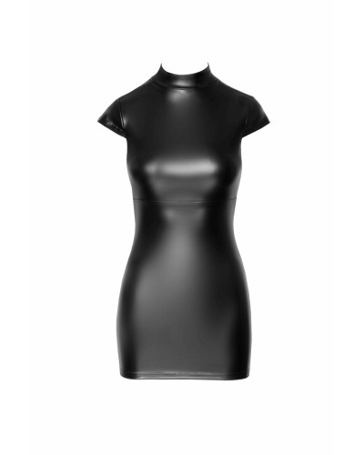 Сукня Noir Handmade F309 Fantasy wetlook mini dress with lace up back - XXL - Фото №4