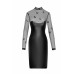 Сукня Noir Handmade F310 Sublime wetlook and flocked mesh midi dress - XL - Фото №4