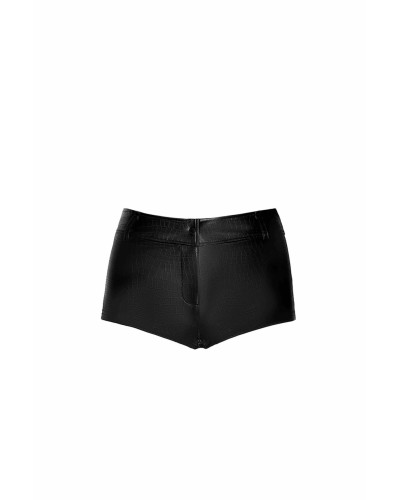 Шортики Noir Handmade F318 Wild crocodile printed wetlook shorts - M - Фото №5