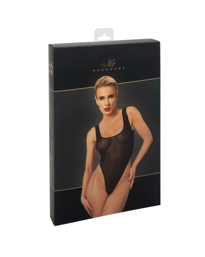 Боди Noir Handmade F322 Paparazzi elastic mesh body - M - Фото №9