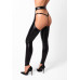 Леггинсы с открытыми бедрами Noir Handmade F323 Rebel wetlook chaps - XL - Фото №5