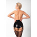 Шортики Noir Handmade F325 Glam suspender wetlook and vinyl shorts - XL - Фото №5