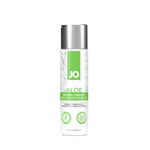 Змазка на водній основі JO H2O Organic Aloe (120 мл), зволожувальний та заспокійливий ефект