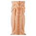 Силиконовый дилдо Hismith Slightly Curved Silicone Dildo Monster Series - Фото №5