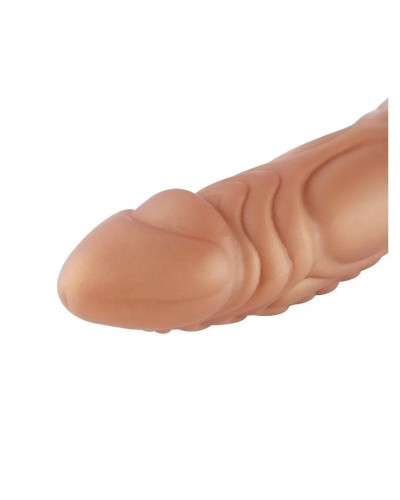 Силиконовый дилдо Hismith Slightly Curved Silicone Dildo Monster Series - Фото №6