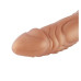 Силиконовый дилдо Hismith Slightly Curved Silicone Dildo Monster Series - Фото №6