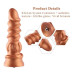Силиконовый дилдо Hismith Spiral Grain Silicone Dildo Monster Series - Фото №3