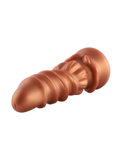 Силиконовый дилдо Hismith Spiral Grain Silicone Dildo Monster Series - Фото №5