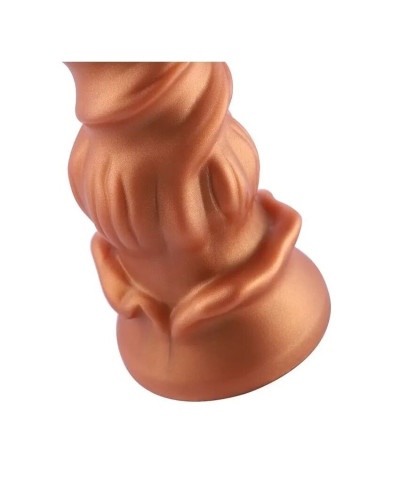 Силиконовый дилдо Hismith Spiral Grain Silicone Dildo Monster Series - Фото №6