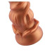 Силиконовый дилдо Hismith Spiral Grain Silicone Dildo Monster Series - Фото №6