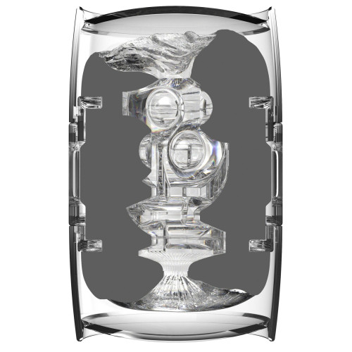 Двусторонний мастурбатор Fleshlight Quickshot Autumn Falls, компактный, со слепка вульвы и ануса порнозвезды